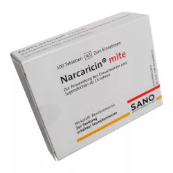 Бензбромарон в таблетках Narcaricin Mite 50мг №100 фото