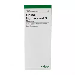 Хина гомеопатия Heel гоммакорд (China Homaccord) капли Германия 100мл фото